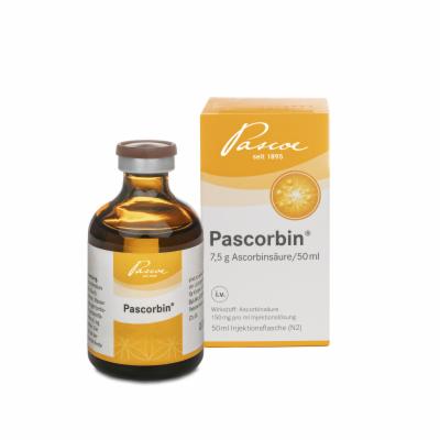 PASCORBIN Injektionslösung 7.5g 50ml - MHD 05/2025 -