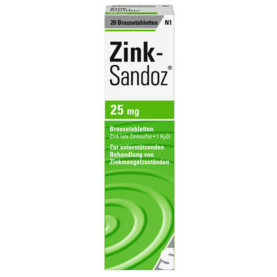 ZINK SANDOZ Brausetabletten