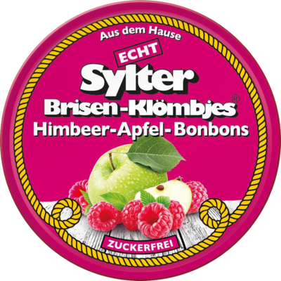 ECHT SYLTER Himbeer-Apfel Bonbons zuckerfrei