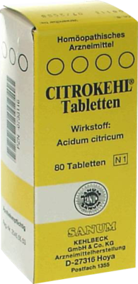 CITROKEHL Tabletten