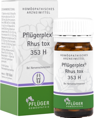 PFLÜGERPLEX Rhus tox.353 H Tabletten
