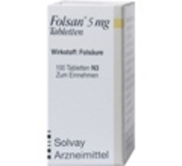 FOLSAN 5 mg Tabletten