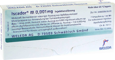 ISCADOR M 0,001 mg Injektionslösung
