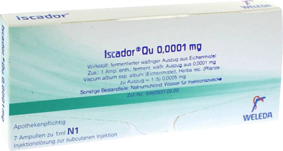 ISCADOR Qu 0,0001 mg Injektionslösung