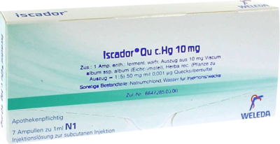 ISCADOR Qu c.Hg 10 mg Injektionslösung