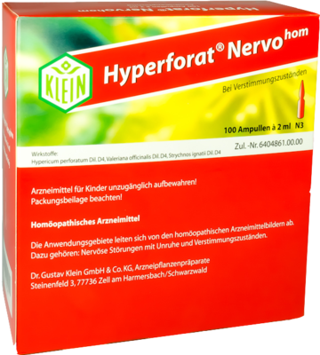 Hyperforat Nervohom Injektionslösung 100x2ml 