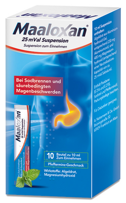 MAALOXAN 25 mVal Suspension