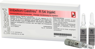 IMBELION-GASTREU R54 Injekt Ampullen