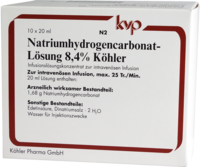 NATRIUMHYDROGENCARBONAT-Lösung 8,4% Köhler
