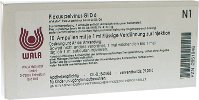 PLEXUS PELVINUS GL D 6 Ampullen