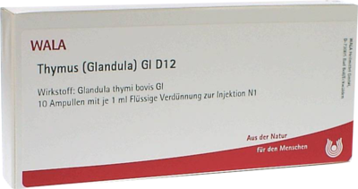 THYMUS GLANDULA GL D 12 Ampullen
