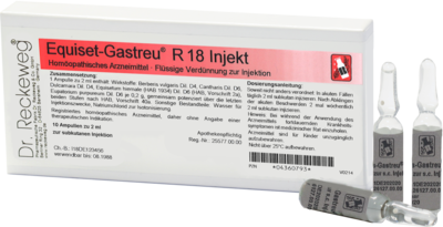 EQUISET-Gastreu R18 Injekt Ampullen
