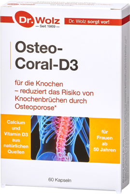 OSTEO CORAL D3 Dr.Wolz Kapseln