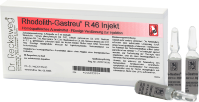 RHODOLITH-Gastreu R46 Injekt Ampullen