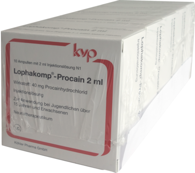 LOPHAKOMP Procain 2 ml Injektionslösung