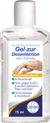 DESINFEKTIONSGEL für die Hand antibakteriell