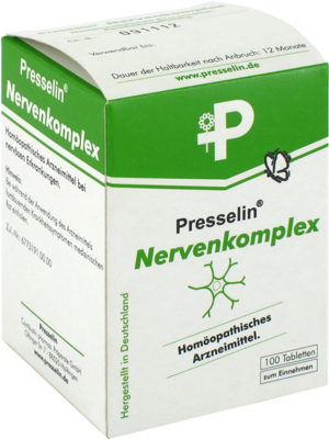 PRESSELIN Nervenkomplex Tabletten 
