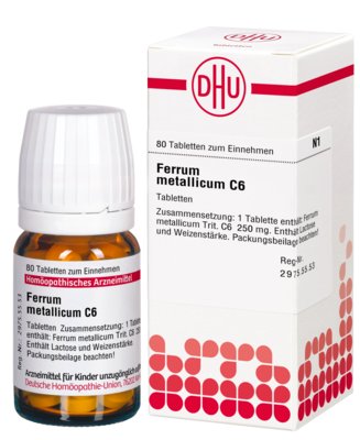 FERRUM METALLICUM C 6 Tabletten