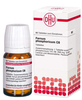 FERRUM PHOSPHORICUM C 6 Tabletten