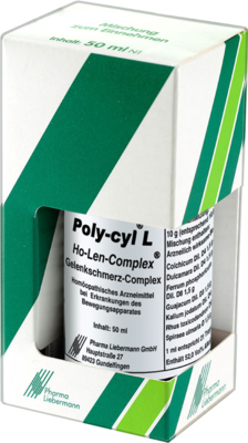 POLY-CYL L Ho-Len-Complex Tropfen