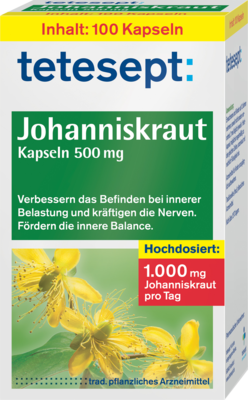 TETESEPT Johanniskraut 500 mg Kapseln