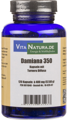 DAMIANA 350 mg Kapseln