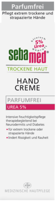 SEBAMED Trockene Haut Handcreme Urea 5% parfümfrei