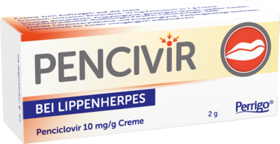 PENCIVIR bei Lippenherpes Creme