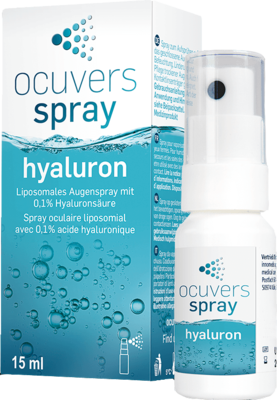 OCUVERS spray hyaluron Augenspray mit Hyaluron
