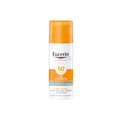 EUCERIN Sun Gel-Creme Oil Contr.Anti-Gl.Eff.LSF50+