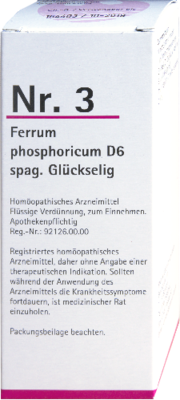 NR.3 Ferrum phosphoricum D 6 spag.Glückselig