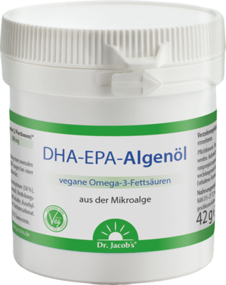 DHA-EPA-Algenöl Dr.Jacob\'s Kapseln