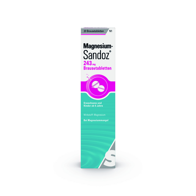 MAGNESIUM SANDOZ 243 mg Brausetabletten