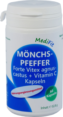 MÖNCHSPFEFFER FORTE+Vitamin C Kapseln MediFit