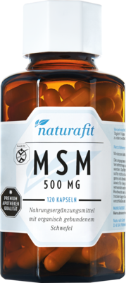 NATURAFIT MSM 500 mg Kapseln