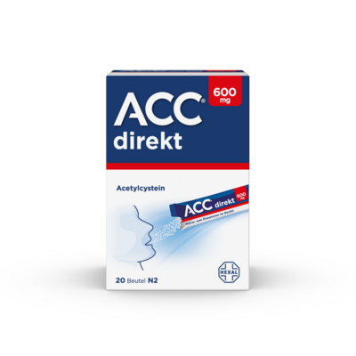 ACC direkt 600 mg Pulver zum Einnehmen im Beutel