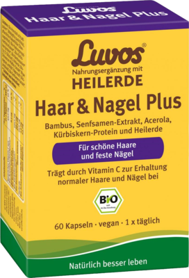 LUVOS Heilerde Bio Haar & Nagel Plus Kapseln