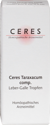 CERES Taraxacum comp.Leber-Galle Tropfen