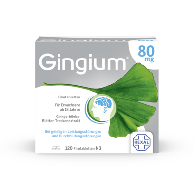 GINGIUM 80 mg Filmtabletten