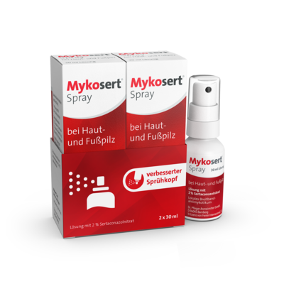 MYKOSERT Spray bei Haut- und Fußpilz