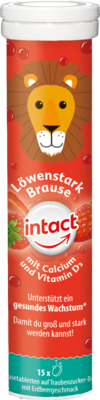 INTACT Löwenstark Brausetabletten m.Calcium