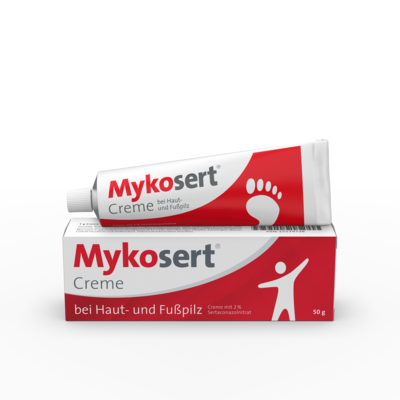 MYKOSERT Creme bei Haut- und Fußpilz