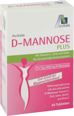 D-MANNOSE PLUS 2000 mg Tabl.m.Vit.u.Mineralstof.