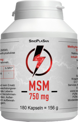 MSM 750 mg Mono 99,9% Kapseln