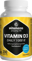 VITAMIN D3 1000 I.E. daily vegetarisch Tabletten