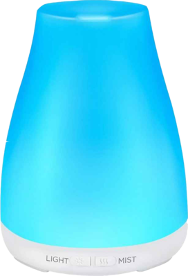 AROMA DIFFUSER f.ätherische Öle 150 ml LED weiß
