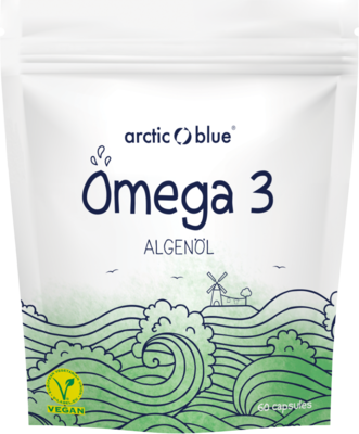 OMEGA-3 ALGENÖL Kapseln vegan Arctic Blue