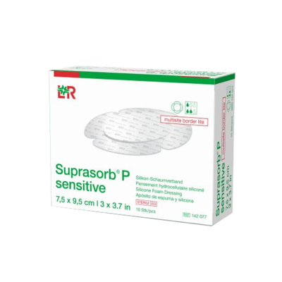 SUPRASORB P sen.PU-Schaumv.multis.bor.lite 7,5x9,5