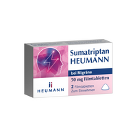 SUMATRIPTAN HEUMANN bei Migräne 50 mg Filmtabl.