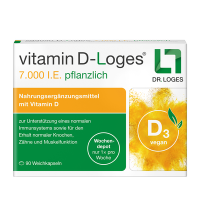 VITAMIN D-LOGES 7.000 I.E. pflanzlich Wochendepot